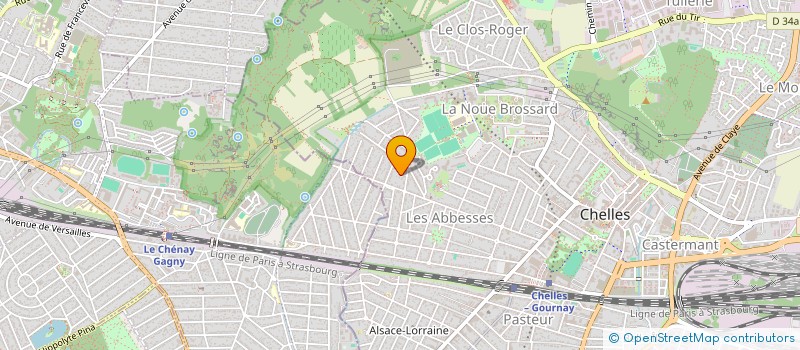 localisation de l'entreprise SCI LATORRE  CHELLES