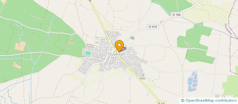 localisation de l'entreprise SCI LATOUR  CUXAC D'AUDE