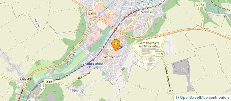 localisation de l'entreprise SCI LATOUR  PROVINS