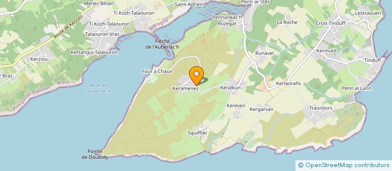 localisation de l'entreprise SCI LATOUR  PLOUGASTEL-DAOULAS