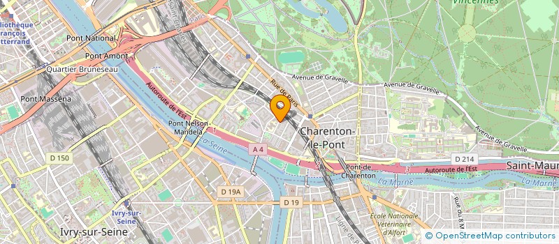 localisation de l'entreprise SCI LATOUR  CHARENTON-LE-PONT