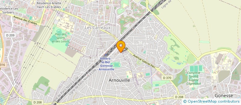 localisation de l'entreprise SCI LATOUR LUNEL  ARNOUVILLE