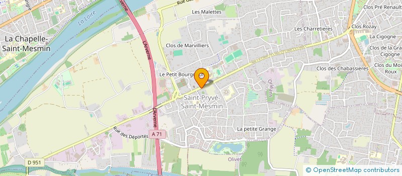 localisation de l'entreprise SCI LATOUR SKM  SAINT-PRYVE-SAINT-MESMIN