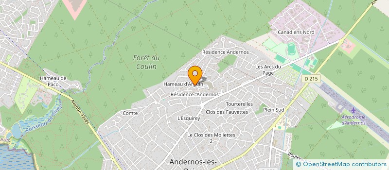 localisation de l'entreprise SCI LATRILLE  ANDERNOS-LES-BAINS