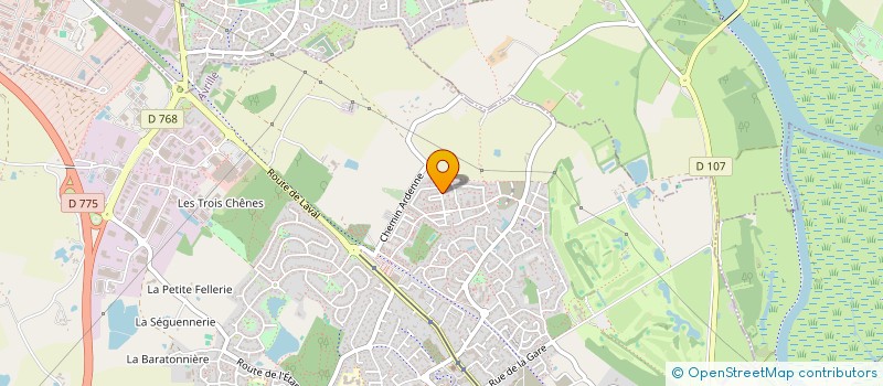 localisation de l'entreprise SCI LATTEUX BONPLAND à AVRILLE