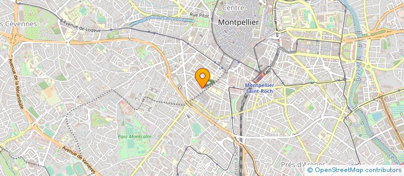 localisation de l'entreprise SCI LATTOUR à MONTPELLIER