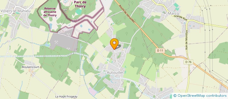 localisation de l'entreprise SCI LATTUADA VALVO  AUTOUILLET