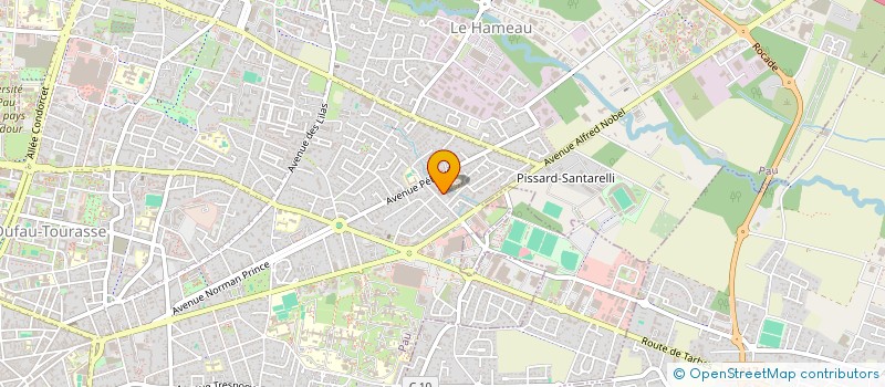localisation de l'entreprise SCI LATZKO à PAU