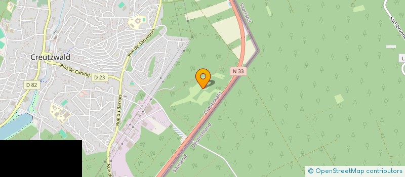 localisation de l'entreprise SCI LAU  CREUTZWALD