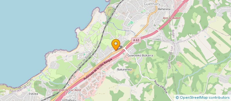 localisation de l'entreprise SCI LAU HAIZ  CIBOURE