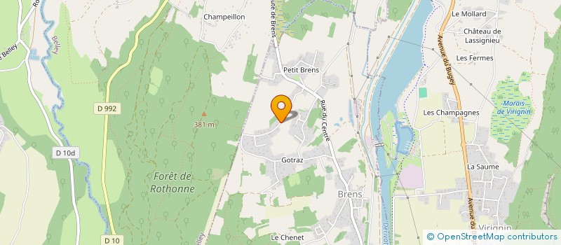 localisation de l'entreprise SCI LAUBER  BRENS