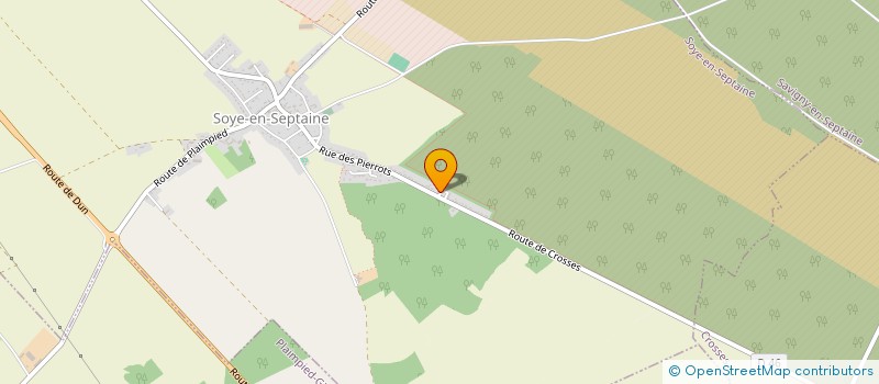 localisation de l'entreprise SCI LAUBIER-BLANCK  SOYE-EN-SEPTAINE