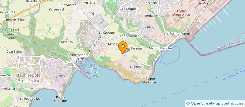 localisation de l'entreprise SCI LAUBON  BREST