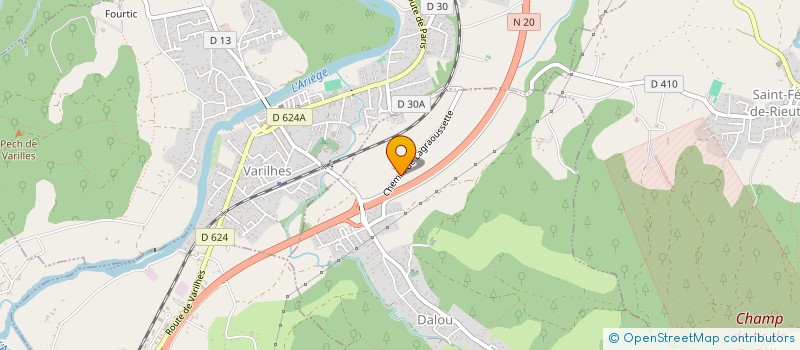 localisation de l'entreprise SCI LAUBRI à DALOU