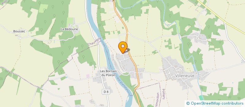 localisation de l'entreprise SCI LAUBRIDA  CHAUVIGNY