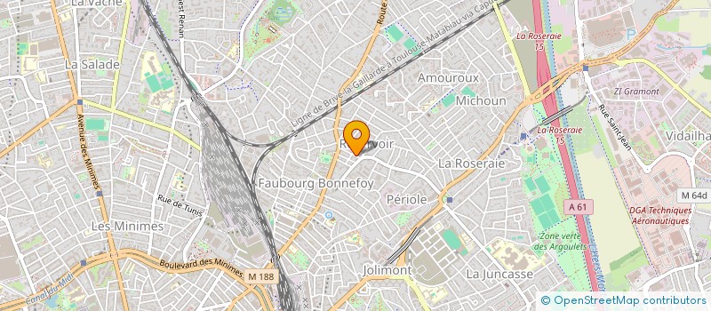 localisation de l'entreprise SCI LAUBURU à TOULOUSE