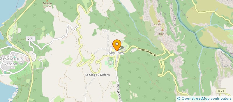 localisation de l'entreprise SCI LAUCACRI à AIGUINES