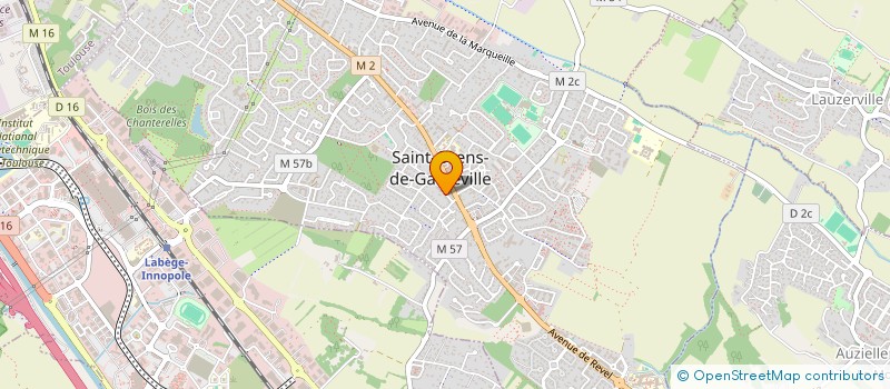 localisation de l'entreprise SCI LAUCAD  LA SALVETAT-SAINT-GILLES