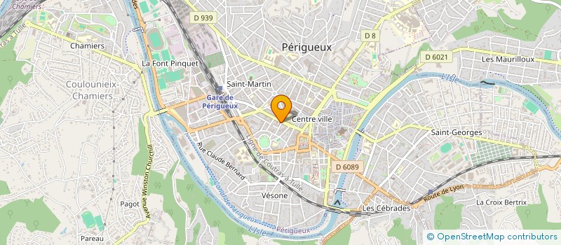 localisation de l'entreprise SCI LAUCAT1 à PERIGUEUX