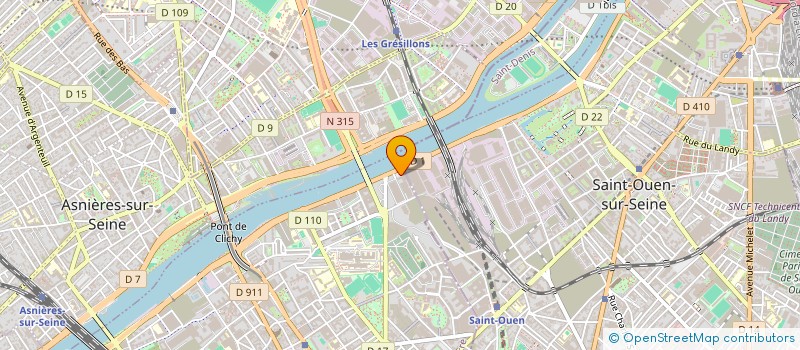 localisation de l'entreprise SCI LAUCATMALAU à CLICHY