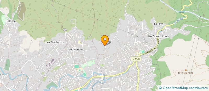 localisation de l'entreprise SCI LAUCED  ALLAUCH