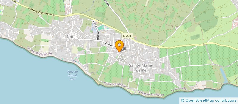 localisation de l'entreprise SCI LAUCHRIBE 2  SAINTE-MARIE-DE-RE