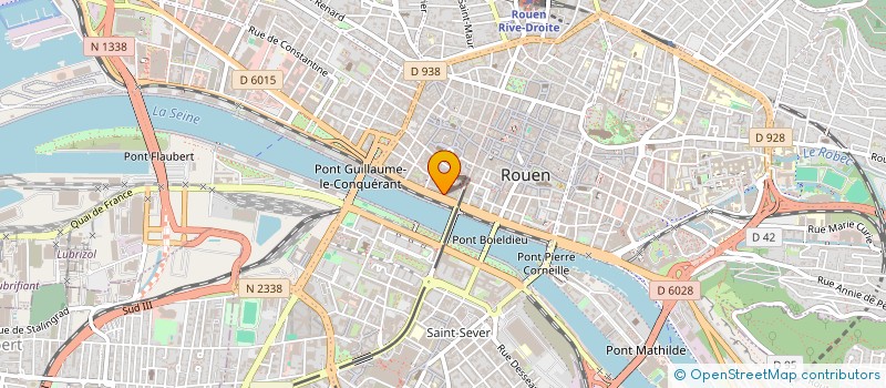 localisation de l'entreprise SCI LAUCHRIST à ROUEN