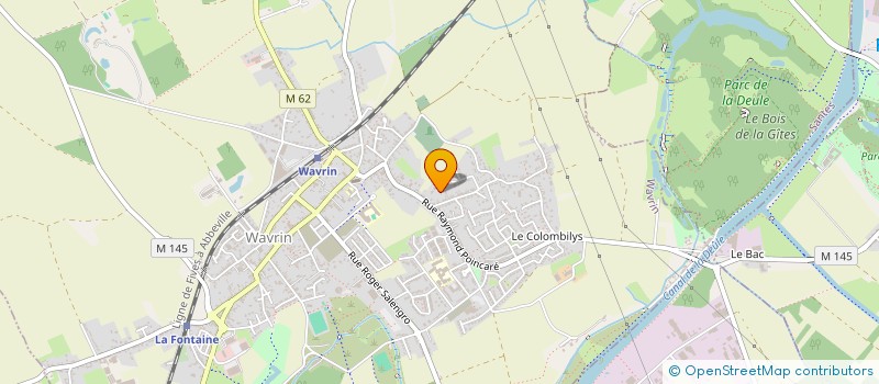 localisation de l'entreprise SCI LAUCOSYPE  WAVRIN