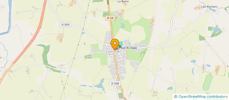 localisation de l'entreprise SCI LAUCOT  COMMER