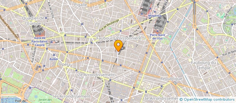 localisation de l'entreprise SCI LAUCRI  PARIS