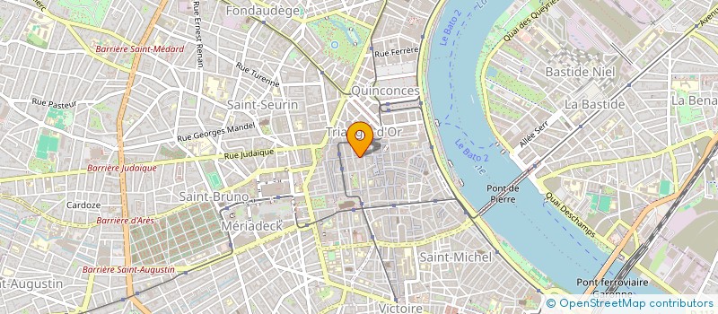 localisation de l'entreprise SCI LAUDARI  BORDEAUX