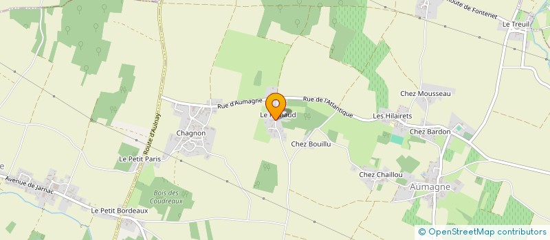 localisation de l'entreprise SCI LAUDASA  NANTILLE