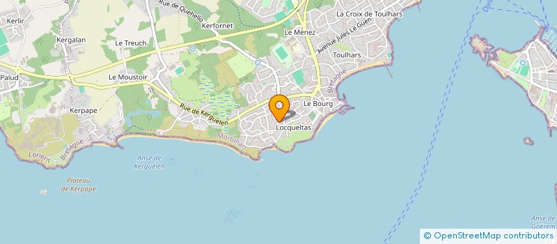 localisation de l'entreprise SCI LAUDATOSI  LARMOR-PLAGE