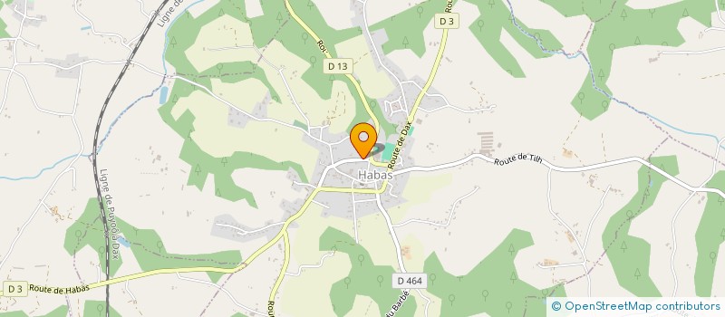 localisation de l'entreprise SCI LAUDEL  HABAS