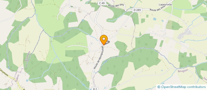 localisation de l'entreprise SCI LAUDET FLEURI  GUERIN