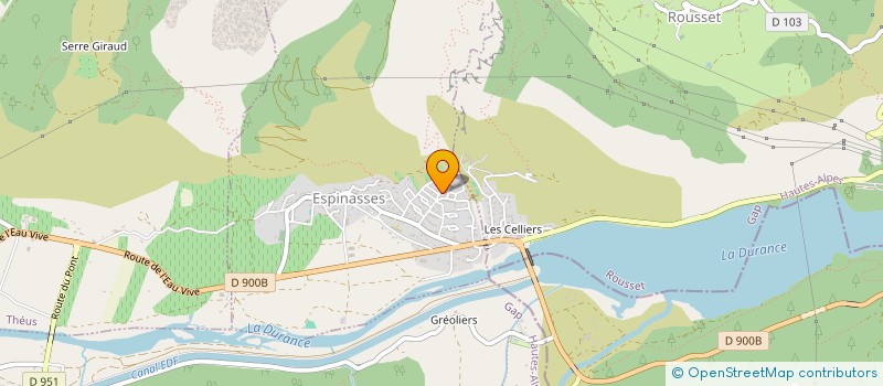 localisation de l'entreprise SCI LAUDITA  THEUS