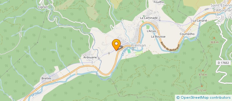 localisation de l'entreprise SCI LAUDRI  PREMIAN