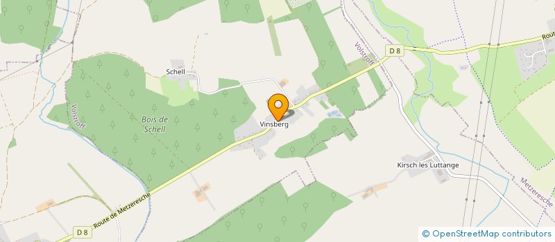 localisation de l'entreprise SCI LAUENCLE  VOLSTROFF