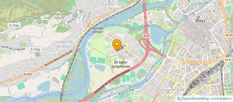 localisation de l'entreprise SCI LAUER MS3C  LONGEVILLE-LES-METZ