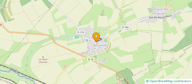 localisation de l'entreprise SCI LAUFA IMMO  BASLIEUX