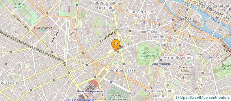 localisation de l'entreprise SCI LAUGACE  PARIS