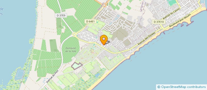 localisation de l'entreprise SCI LAUGI  VENDRES