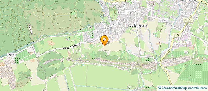 localisation de l'entreprise SCI LAUGIER DE MONBLAN  PARADOU