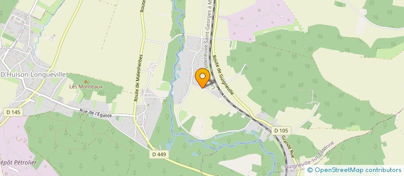 localisation de l'entreprise SCI LAUJANA  GUIGNEVILLE-SUR-ESSONNE