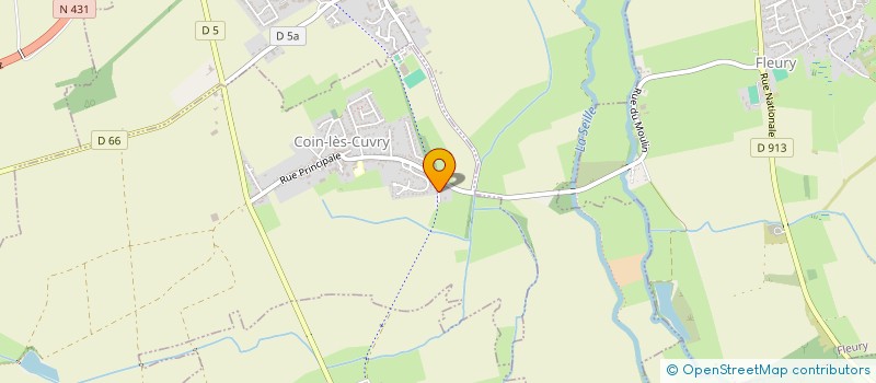 localisation de l'entreprise SCI LAUJEN  COIN-LES-CUVRY
