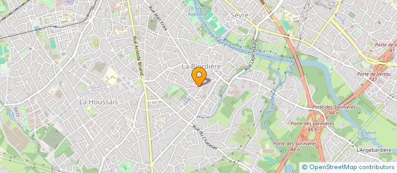 localisation de l'entreprise SCI LAUKAER  REZE