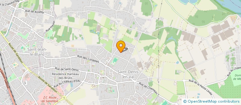 localisation de l'entreprise SCI LAUKAR à SAINT-DENIS-EN-VAL