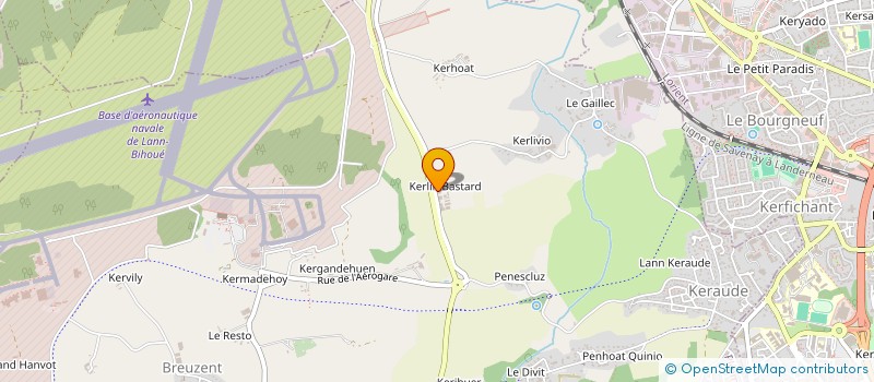localisation de l'entreprise SCI LAUKELI à PLOEMEUR