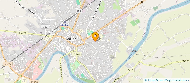 localisation de l'entreprise SCI LAULELIS à GAILLAC