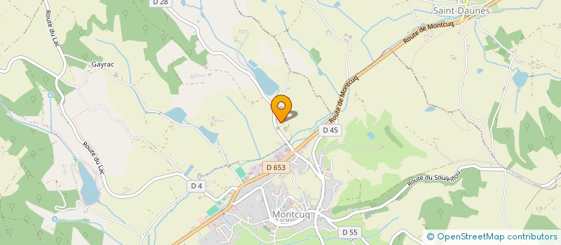 localisation de l'entreprise SCI LAULIMONT  MONTCUQ-EN-QUERCY-BLANC